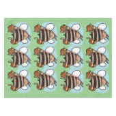 Nappe Caricature d'abeille (Devant (Horizontal))