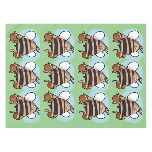 Nappe Caricature d'abeille (Devant (Horizontal))