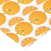 Nappe Caricature d'agrumes d'orange (Angle)