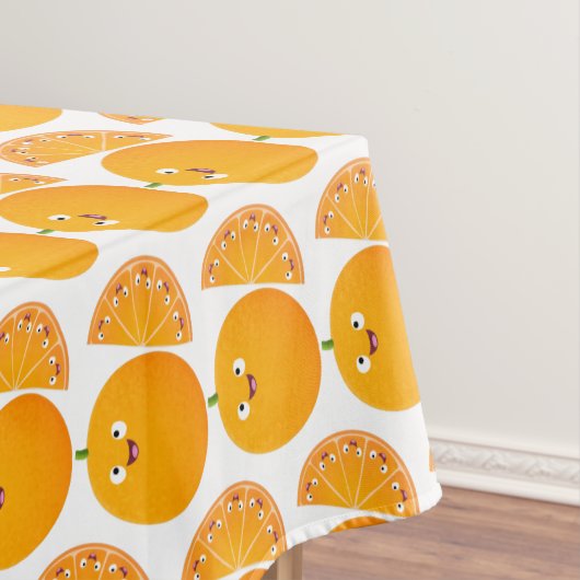 Nappe Caricature d'agrumes d'orange (In Situ)