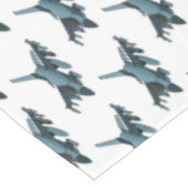 Nappe Caricature d'avion de chasse militaire (Angle)