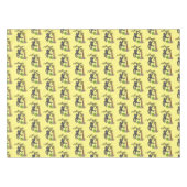 Nappe Caricature de bébé gorille joyeux (Devant (Horizontal))