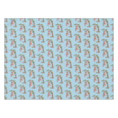 Nappe Caricature de bébé orangoutan joyeux (Devant (Horizontal))