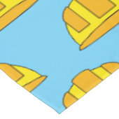Nappe Caricature de Casquette dur jaune (Angle)