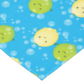 Nappe Caricature de chaux de citron joyeux (Angle)