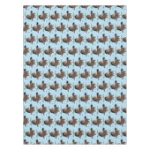 Nappe Caricature de cheval de trait de Cute Clydesdale (Devant)