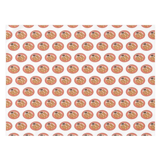 Nappe Caricature de Churro (Devant (Horizontal))
