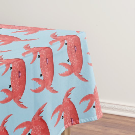 Nappe Caricature de crabe rouge cuite (In Situ)