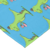 Nappe Caricature de dinosaure vert t rex (Angle)