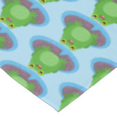 Nappe Caricature de grenouille verte mignonne (Angle)