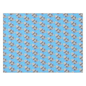 Nappe Caricature de loutres de mer jolies (Devant (Horizontal))