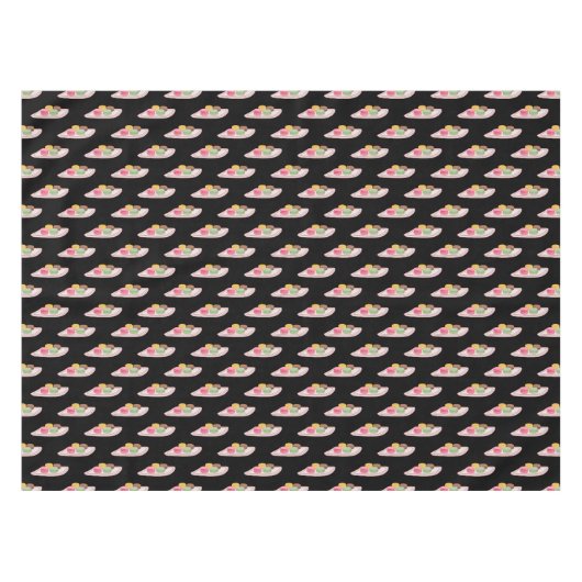 Nappe Caricature de Macaron (Devant (Horizontal))