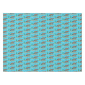 Nappe Caricature de natation de Cute platypus (Devant (Horizontal))