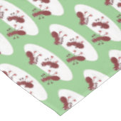 Nappe Caricature de patinage sur glace de Happy red four (Angle)