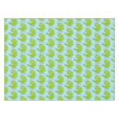 Nappe Caricature de perruche verte curieuse (Devant (Horizontal))