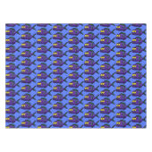 Nappe Caricature de poisson de Piranha (Devant (Horizontal))