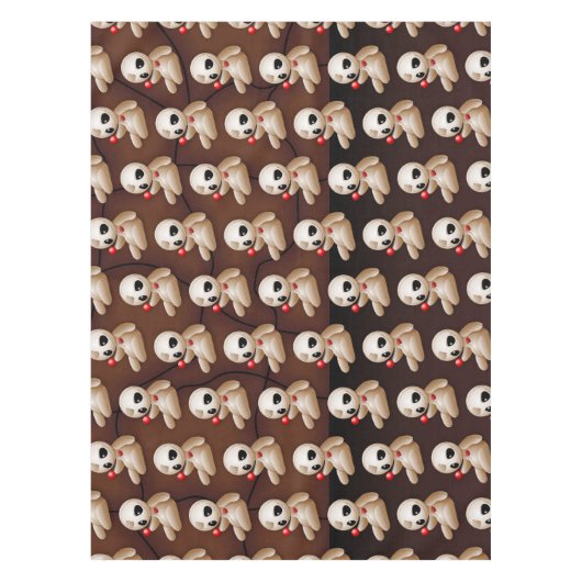 Nappe Caricature de poupée vaudou en amour (Devant)