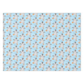 Nappe Caricature de poussin de pingouin mignon et joyeus (Devant (Horizontal))