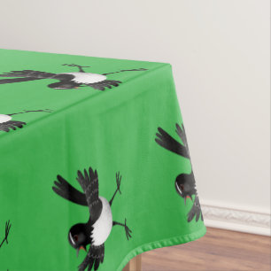 Nappe Caricature de Willie Wagtail australienne personna