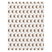 Nappe Caricature déplaisante de tarantule brun et orange (Devant)