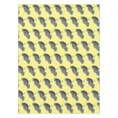 Nappe Caricature d'oiseau de faisan paon de Bornéo (Devant)