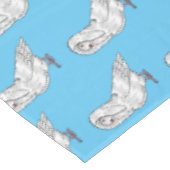 Nappe Caricature d'oiseau pigeon Jacobin (Angle)