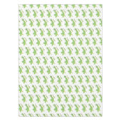 Nappe Caricature d'une pâtisserie joyeux verte (Devant)