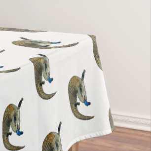 Nappe Caricature en bleu