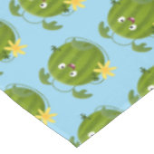 Nappe Caricature joli et souriant de pastèque (Angle)