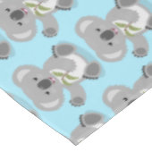 Nappe Caricature joyeux koala agitant (Angle)