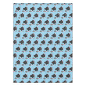 Nappe Caricature mole joyeux (Devant)