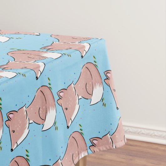 Nappe Caricature pour bébé renard (In Situ)