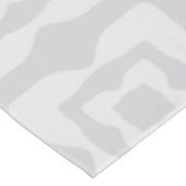 Nappe Carré moderne du Moyen-siècle Motif gris clair (Angle)