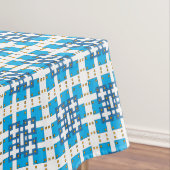 Nappe Carré motif de la mer géométrique moderne (In Situ)