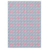 Nappe Carreau coloré décoratif (Devant)