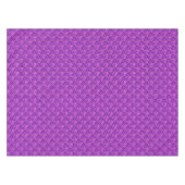 Nappe Carreau de motif abstrait mosaïque cramoisi violet (Devant (Horizontal))
