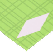 Nappe Carreau du milieu du siècle Starburts Chartreuse (Angle)