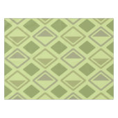 Nappe Carreau moderne du milieu du siècle Chartreuse (Devant (Horizontal))