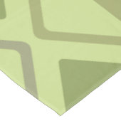 Nappe Carreau moderne du milieu du siècle Chartreuse (Angle)