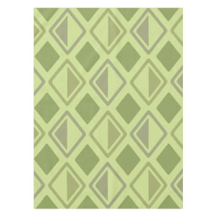 Nappe Carreau moderne du milieu du siècle Chartreuse