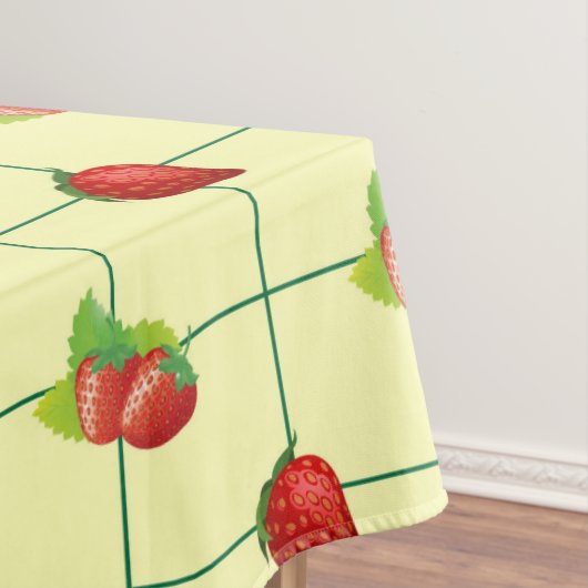 NAPPE CARREAUX À L'AIRE DE FRAISE (In Situ)