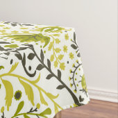 Nappe Carreaux de fleurs en vert (In Situ)