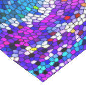 Nappe Carreaux de mosaïque Motif bleu violet rose (Angle)