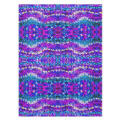 Nappe Carreaux de mosaïque Motif bleu violet rose (Devant)