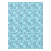 Nappe Carreaux décorés en bleu et blanc (Devant)