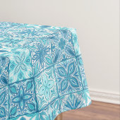 Nappe Carreaux décorés en bleu et blanc (In Situ)