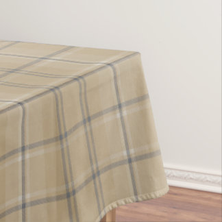 Nappe Carreaux écossais beige neutre