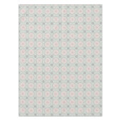 Nappe Carreaux Floraux Pastel Verts (Devant)