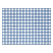 Nappe Carreaux Gingham Bleu et Blanc Classiques  (Devant (Horizontal))