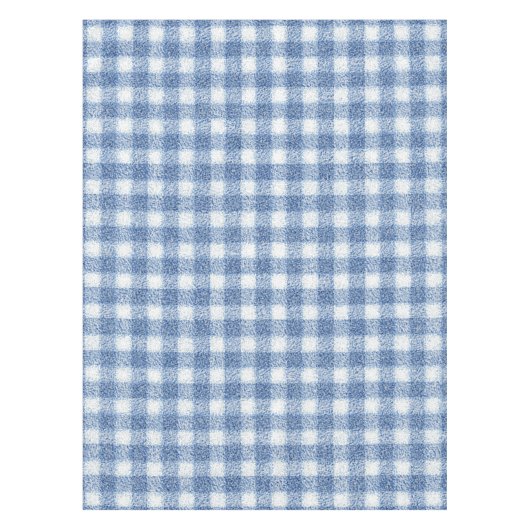 Nappe Carreaux Gingham Bleu et Blanc Classiques  (Devant)